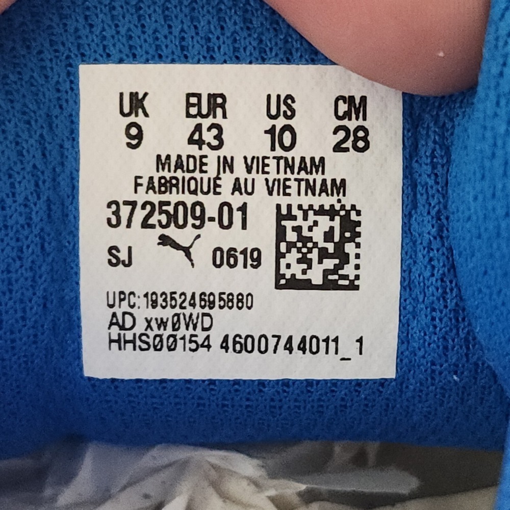 Puma RS-X Space Agency Nasa Sneakers Men's Size 10 2019 Silver Grey 372509-01 - Picture 11 of 16